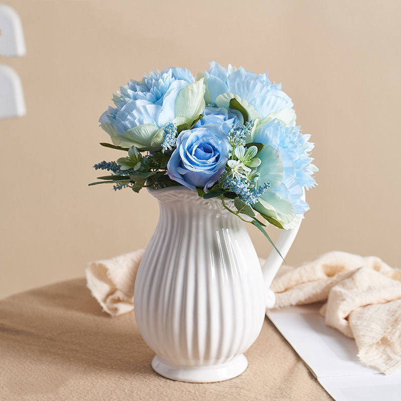 Ceramic Modern Vase for Living Room Floral Decor - Multi Styles