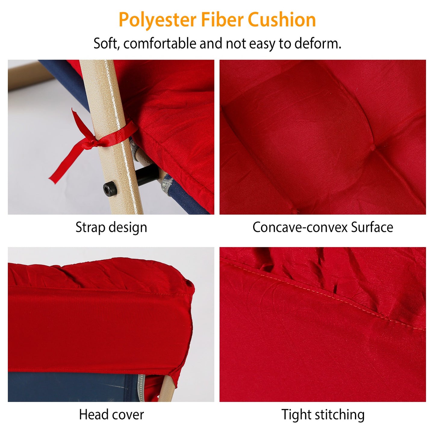 Comfortable Lounger Cushion for Deck Chairs - 67x22in & 71x22in Options