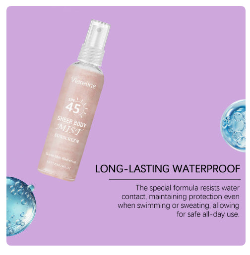 Sunscreen Spray for Body SPF 50 - Water-Based Sun Protection