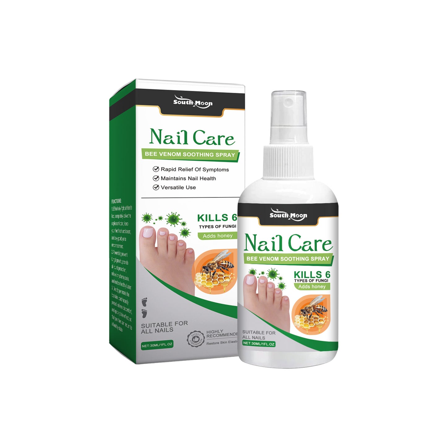 Nail Care Repair Spray with Tea Tree Oil & Aloe - 30ml