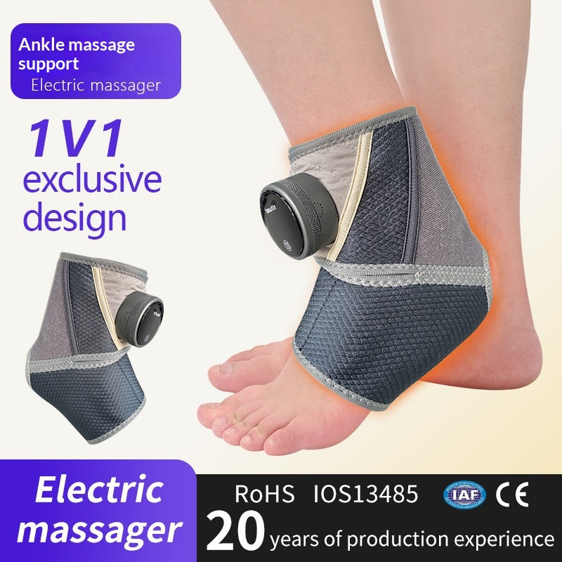 Electric Heating Ankle Support Brace for Sports & Joint Pain Relief