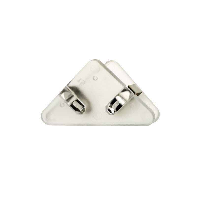 Plastic Triangle Corner Clip - Background Plate & Paper Organizer