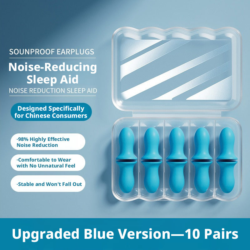 Set of 4 Pink Earplugs Storage Boxes with Free Case - Hearing Protection