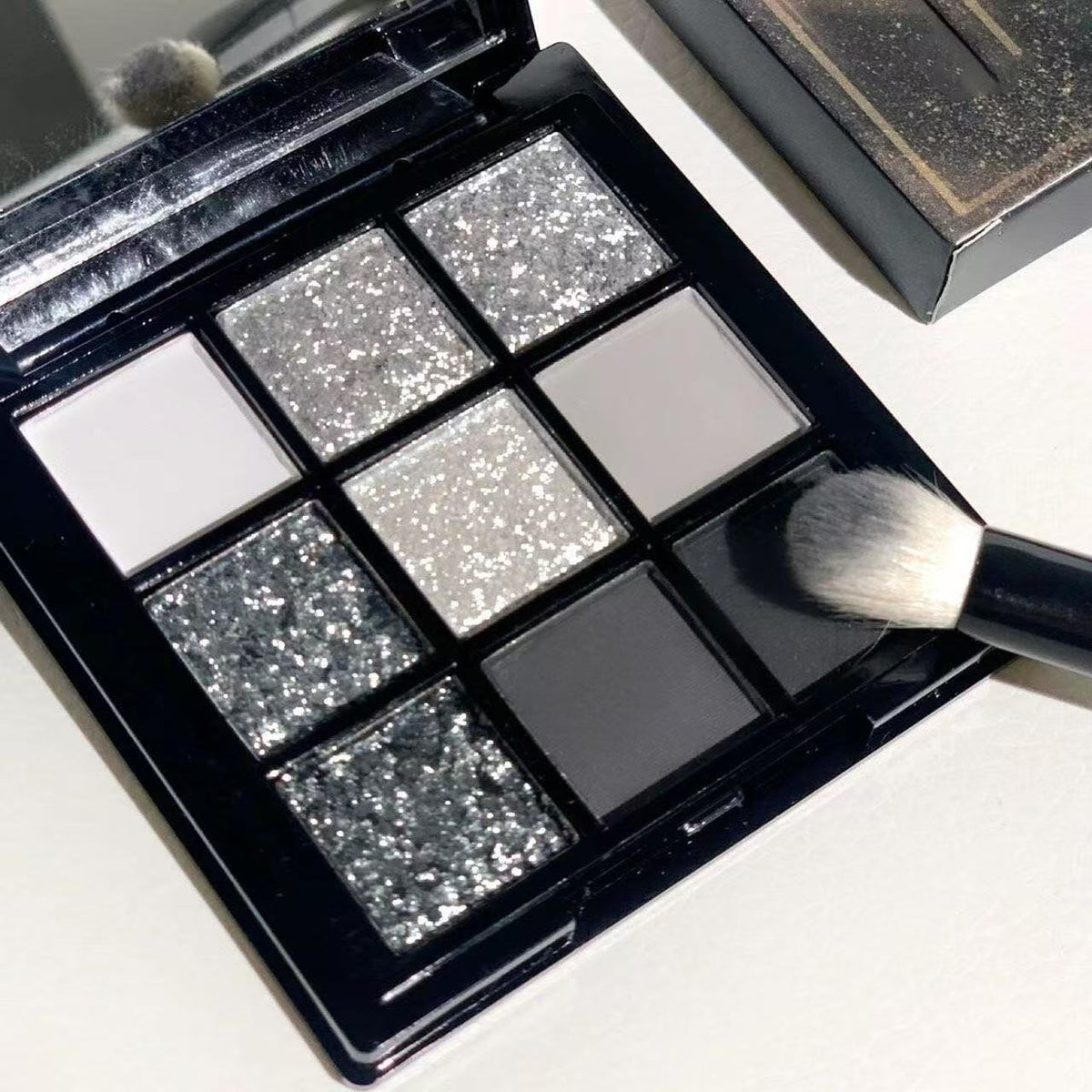 Nine-Color Punk Eyeshadow Palette - European & American Style Makeup