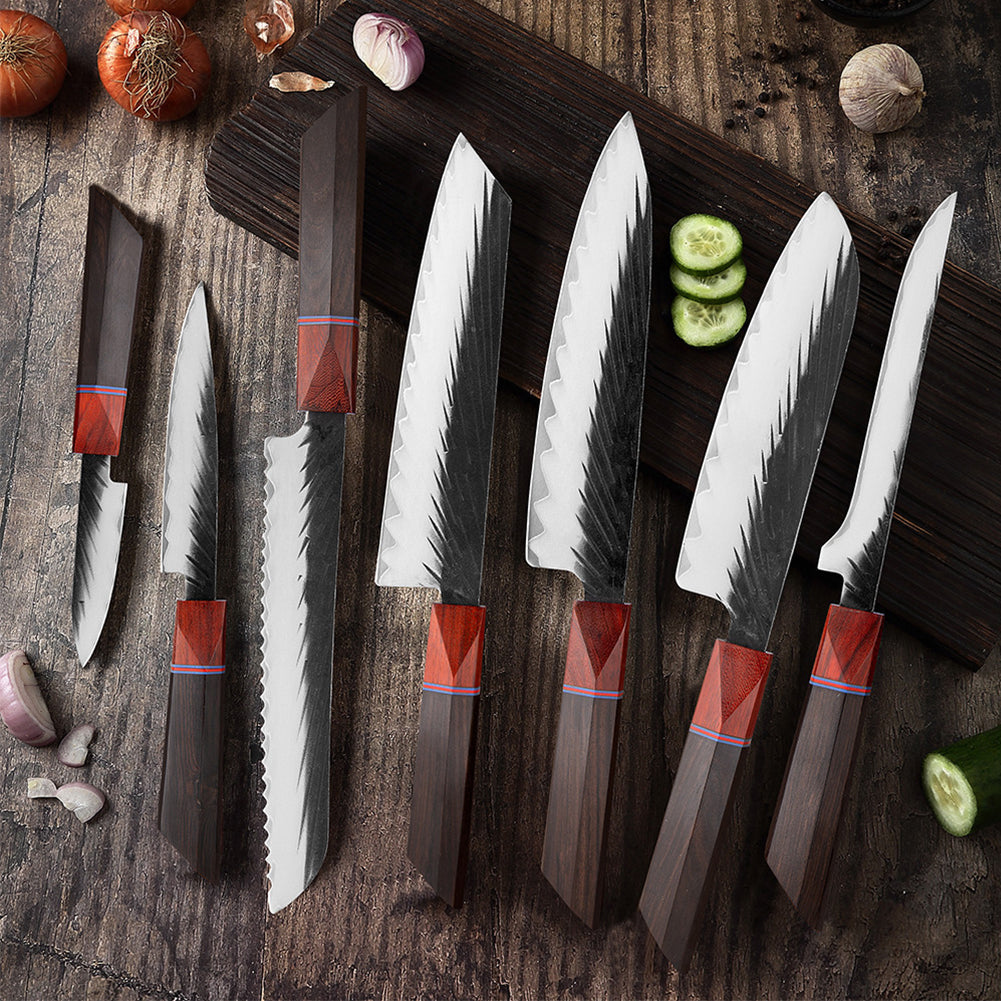 Japanese Boning Knife with Sandalwood Handle - 3-Layer HC Steel