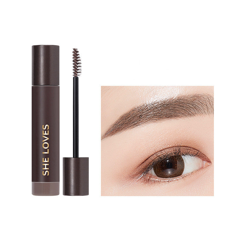 Sweatproof Semi-Permanent Light Brown Eyebrow Gel for Natural Look