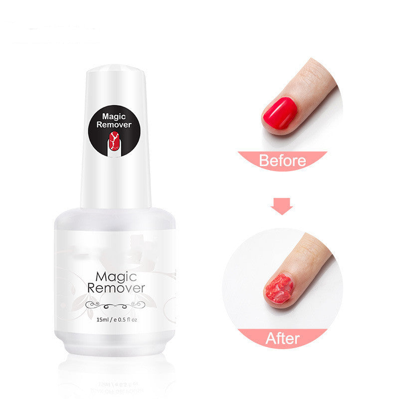 Nail Art & Gel Removal Set with Steel Pusher & Shaping Roller - 15mL