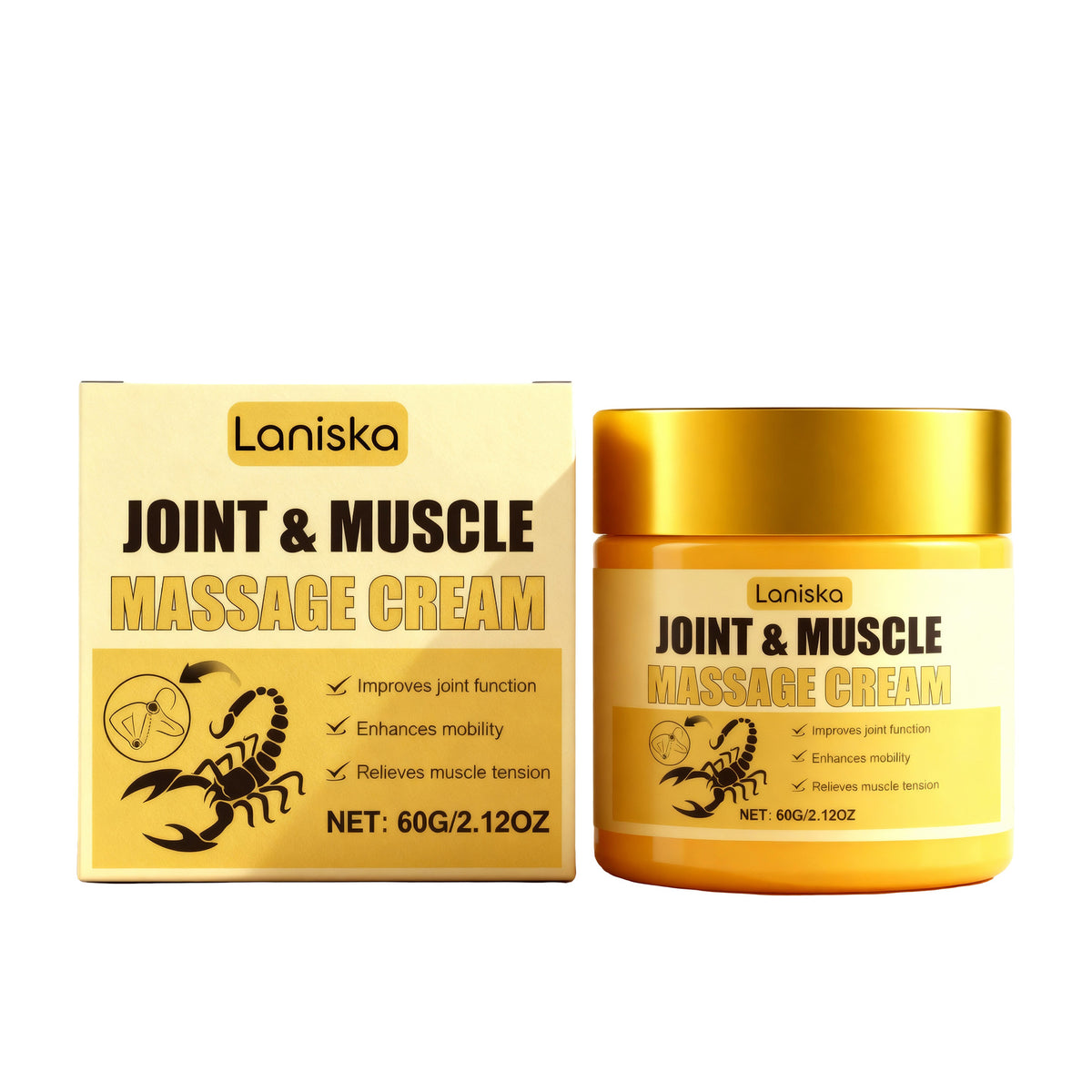 Joint Massage Care Cream - Soothing Body Care, 60g