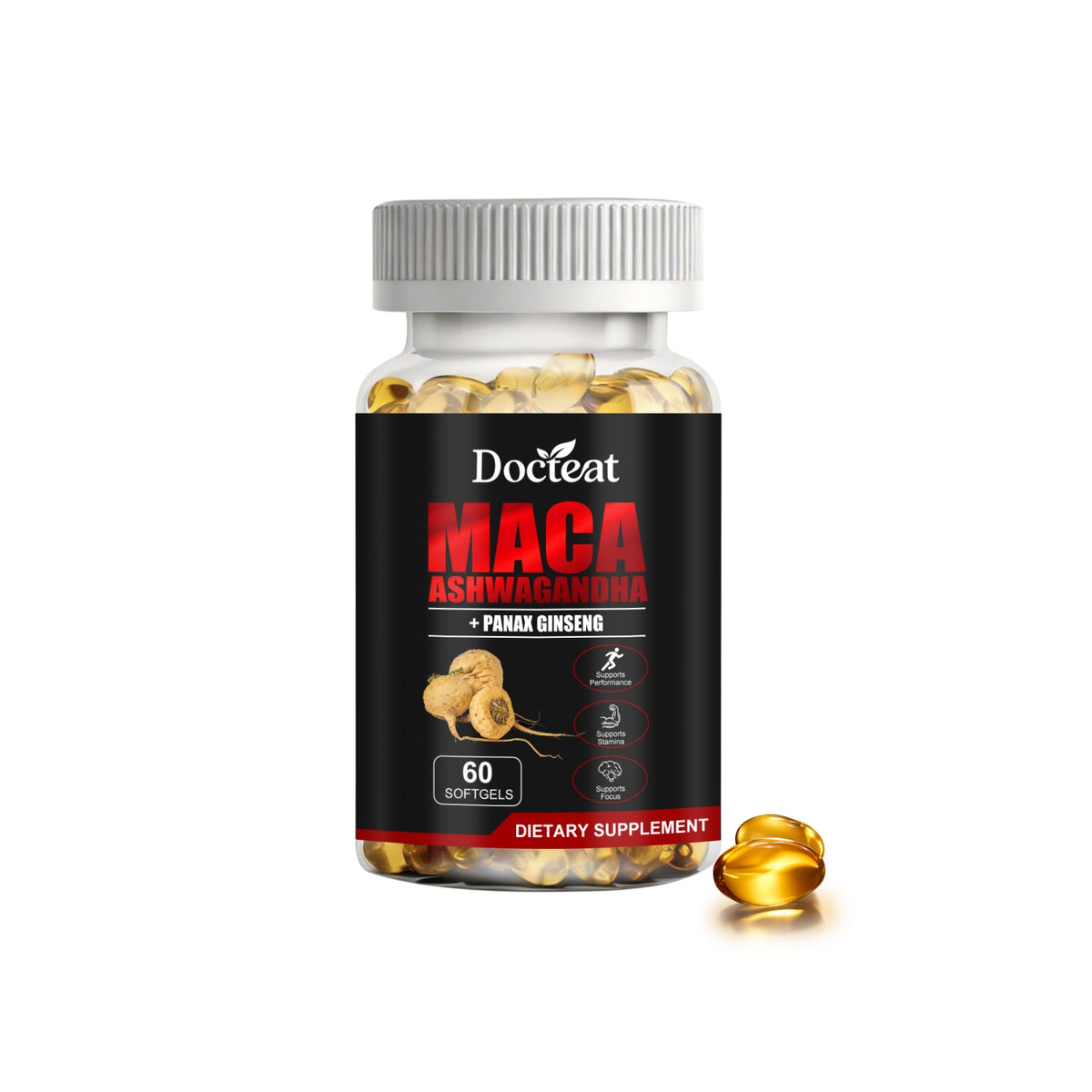 Vitamin D3 & B Complex with Ashwagandha - 60 Capsules