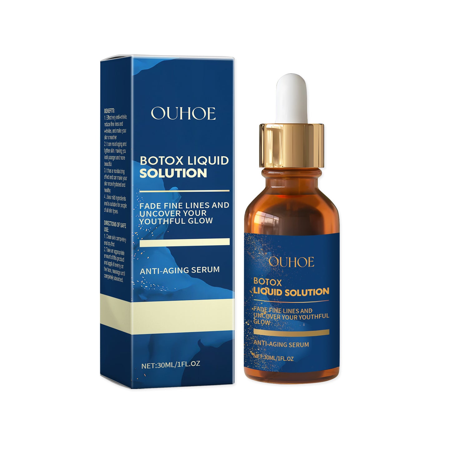 Anti-Aging Facial Essence - Moisturizing, Firming & Brightening Serum