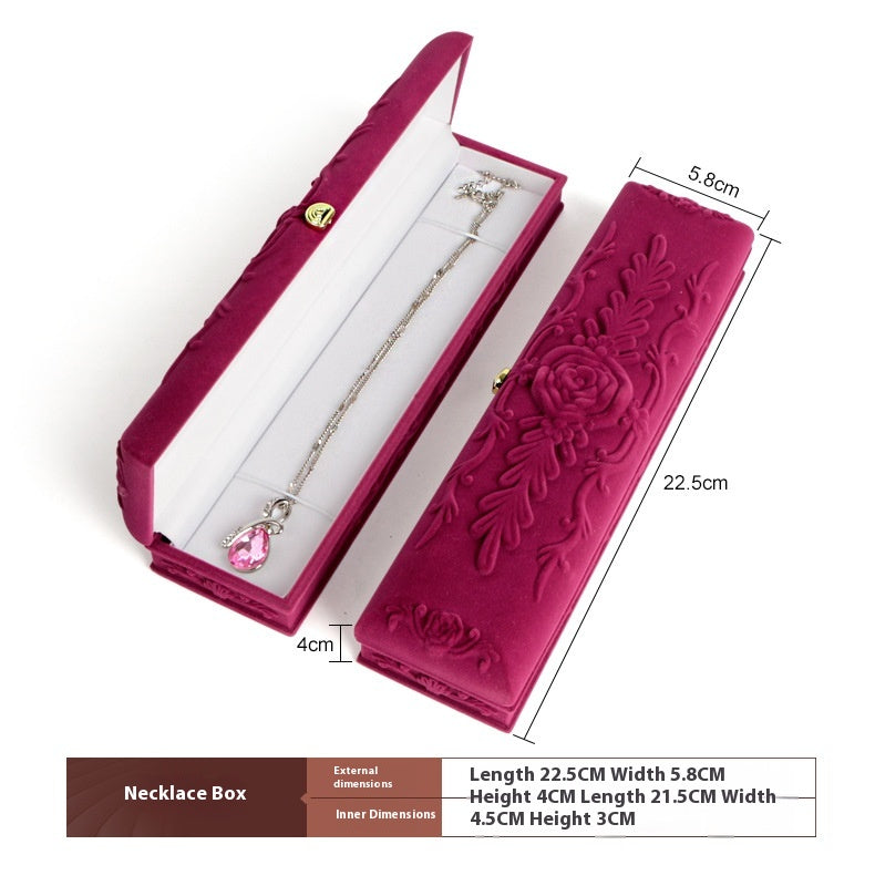 Elegant Jewelry Storage Box with Multiple Styles - Gift-Ready Organizer