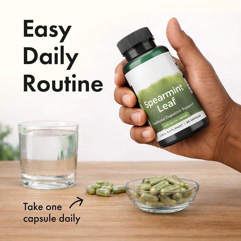 Peppermint Digestive Support Capsules - 60 Tablets