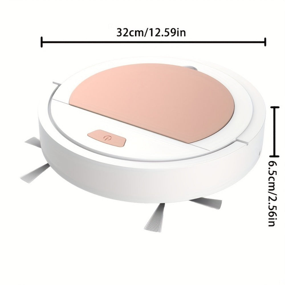 Robot Sweeping Vacuum Cleaner with Large Capacity & Low Noise - Thin Design
