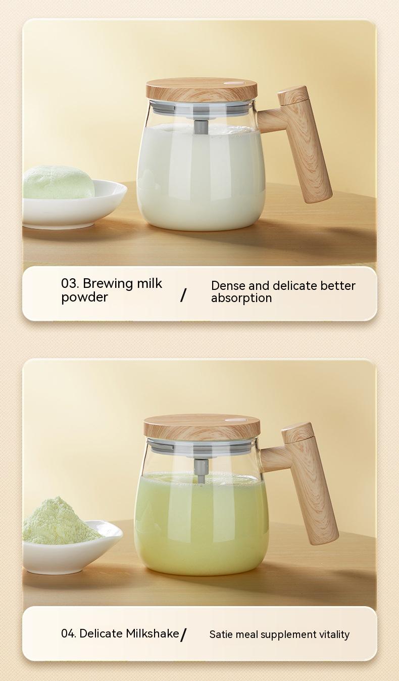 Self-Stirring Coffee Mug 400ML Electric Mixing Cup for Hot & Cold Drinks