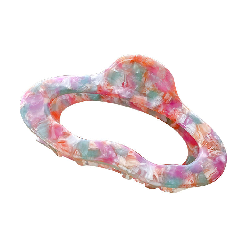 Cellulose Acetate Hair Barrettes, 11cm - Multiple Colors