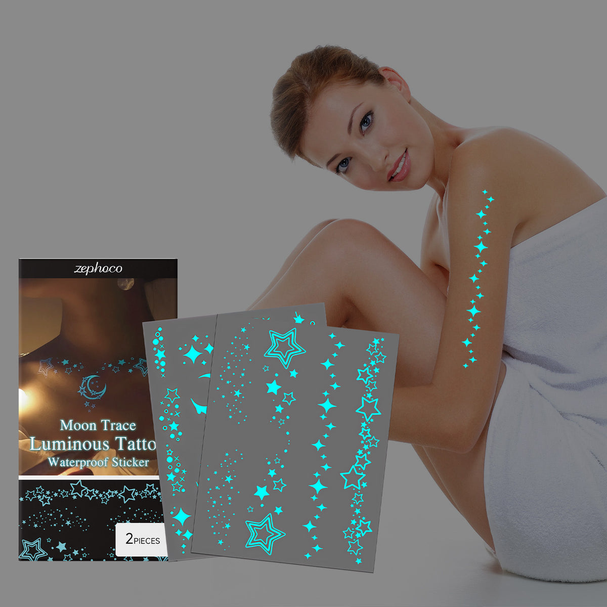 Luminous Tattoo Stickers Build A Party Ball Lasting