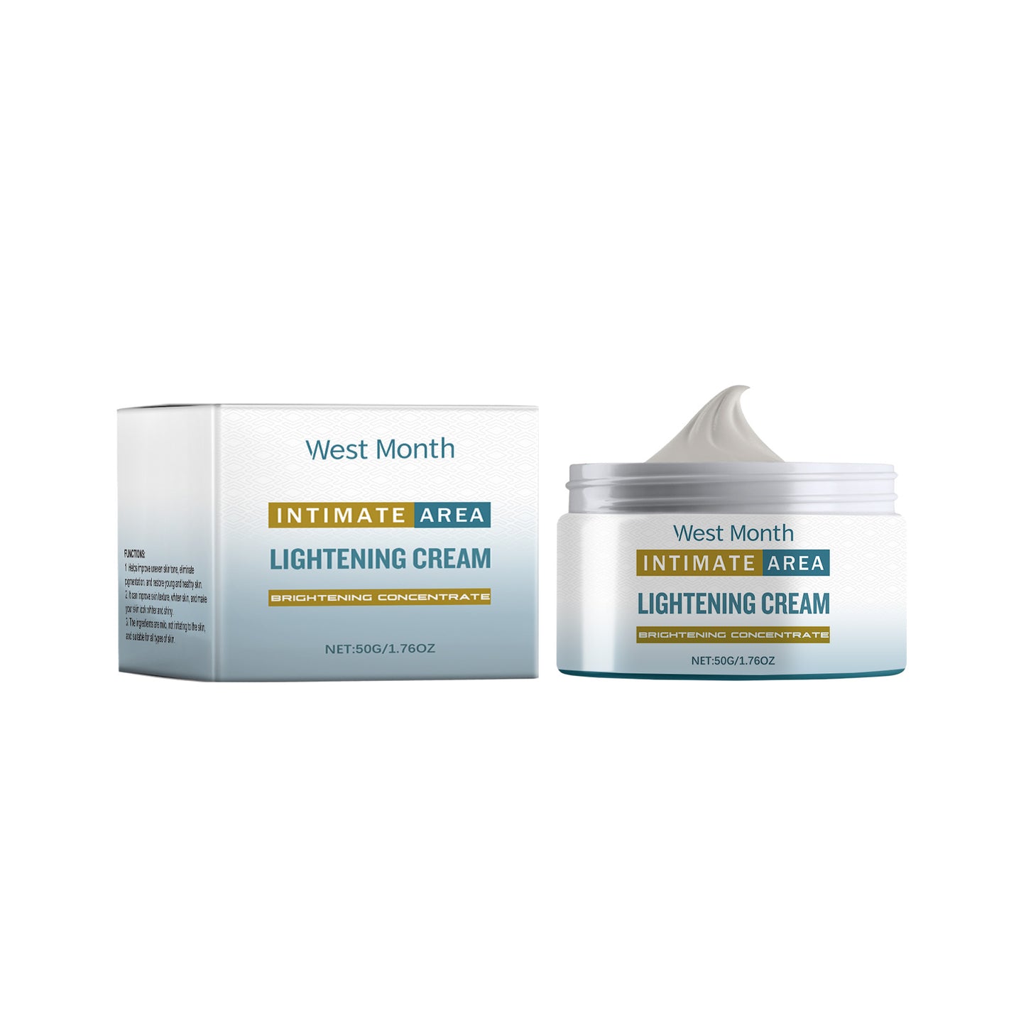 Brightening Body Care Cream - Moisturizing Skin Pigmentation Treatment