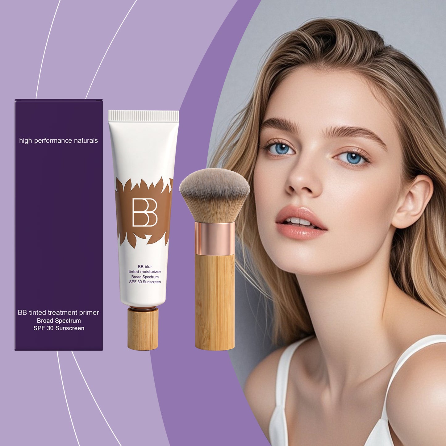 Waterproof Concealer BB Cream Makeup Set - 30ml