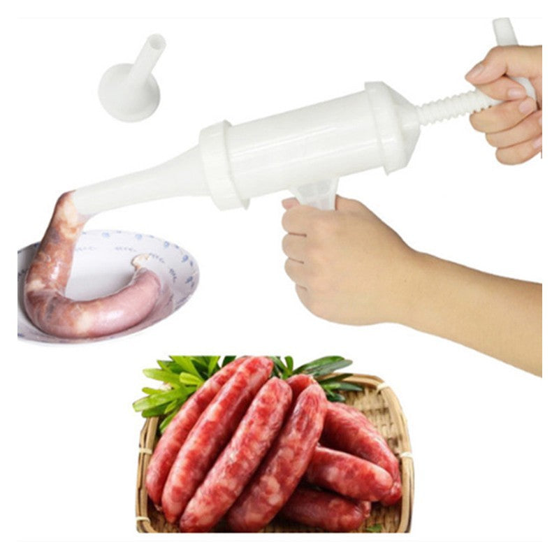 Manual Enema Set with Pig and Sheep Intestine Tubes for Food Preparation