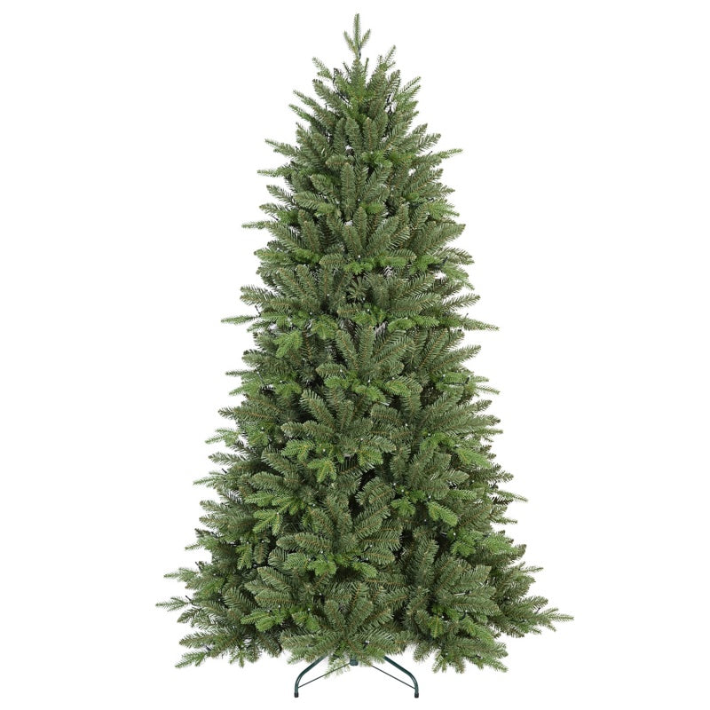 7ft Mixed PE/PVC Christmas Tree with RGB LED Lights