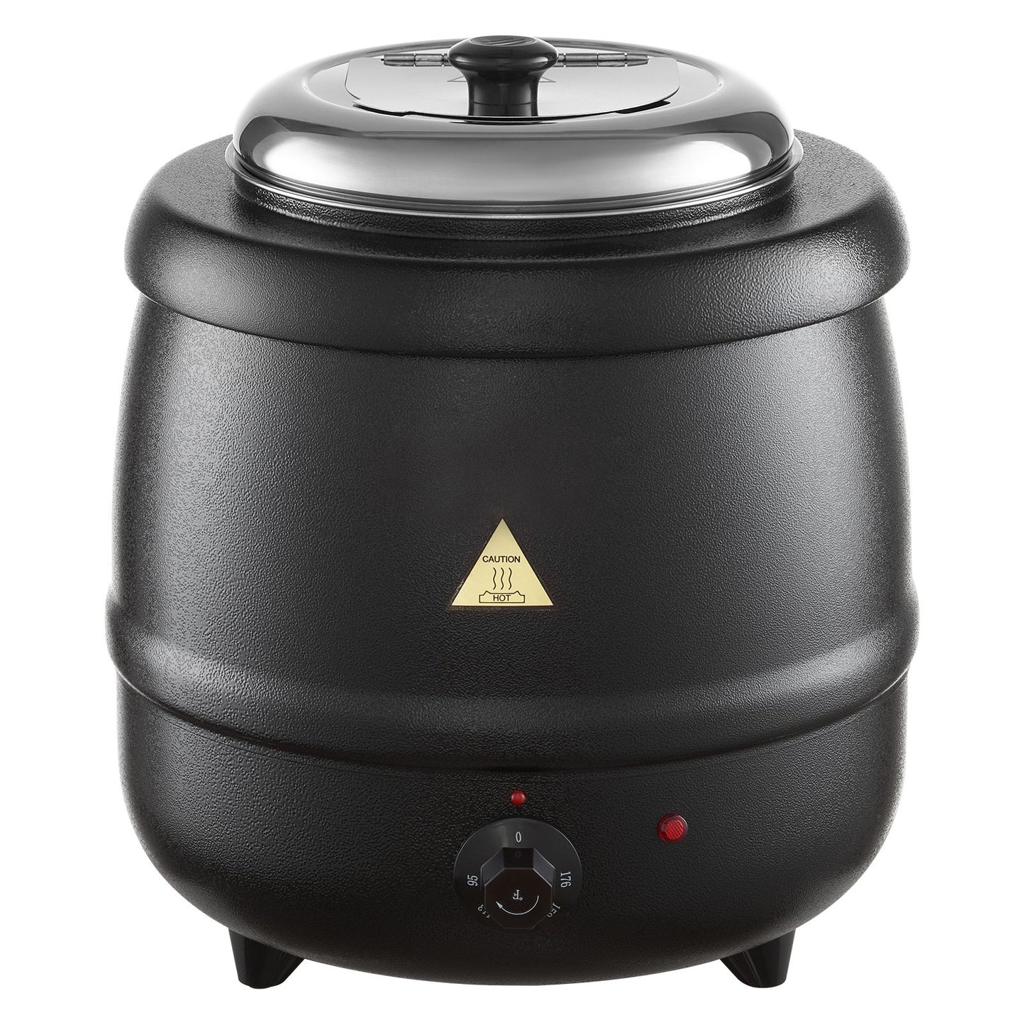 Commercial Soup Warmer with 10 Qt Pot - Adjustable Temperature Food Warmer