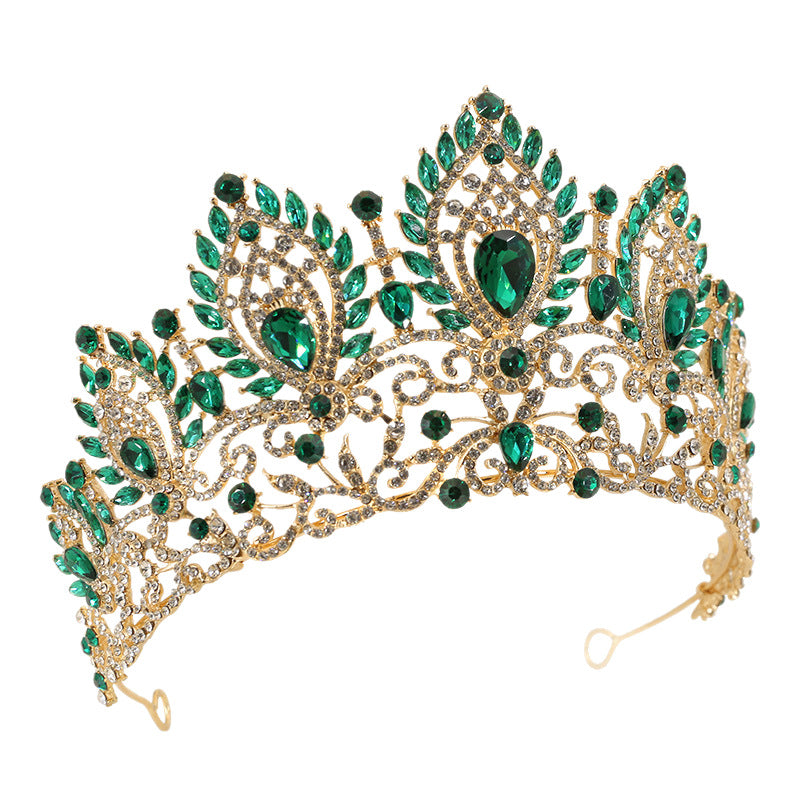 Crystal Crown Hair Accessory for Bridal and Wedding Hairstyles
