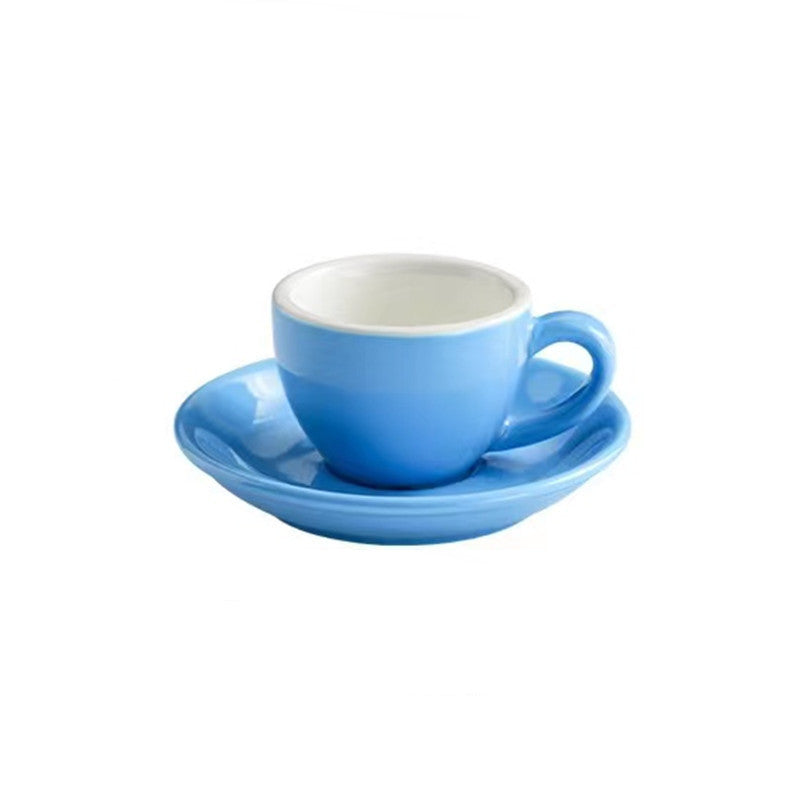 Porcelain Espresso Cups Set 75ML Multiple Colors Home Kitchen Drinkware