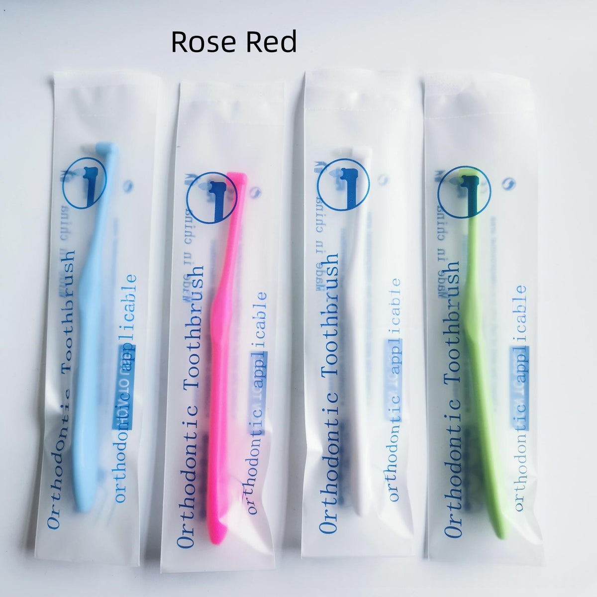 Orthodontic Toothbrush Set - Teeth Straightening Cleaning Brush with Multiple Colors
