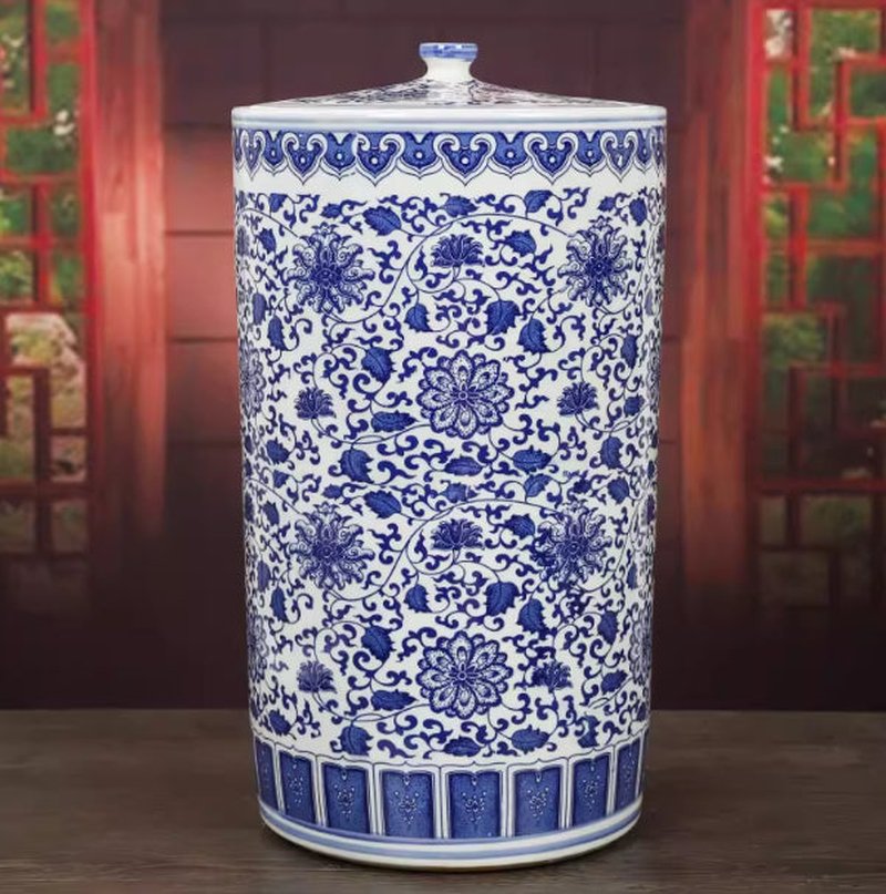 Ceramic Tea Storage Jar Multiple Styles Home Kitchen Decor