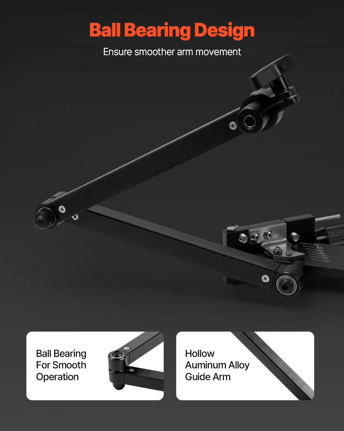 Adjustable Lawn Mower Blade Sharpener 15°-45° for Gardening Tools