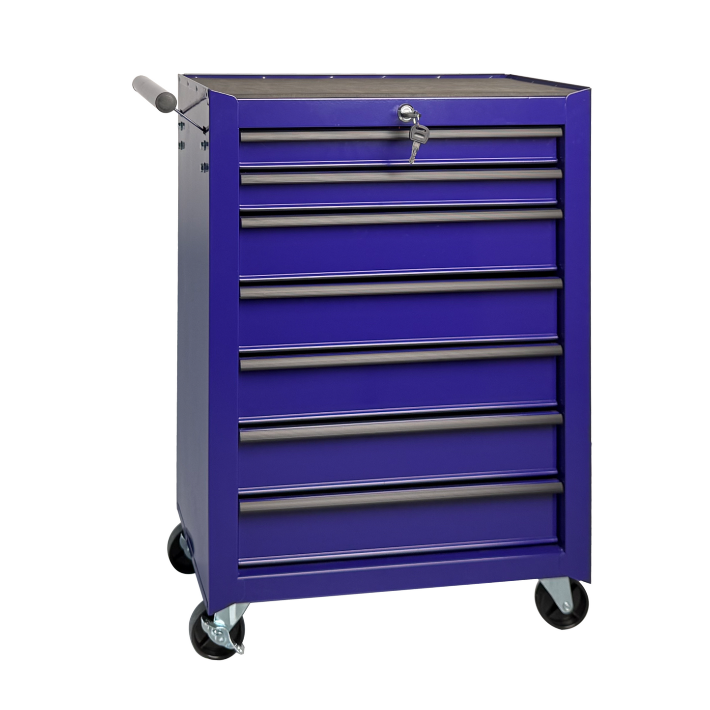 Rolling Steel Tool Chest with 7 Drawers - 20 Inch Garage Storage Cabinet