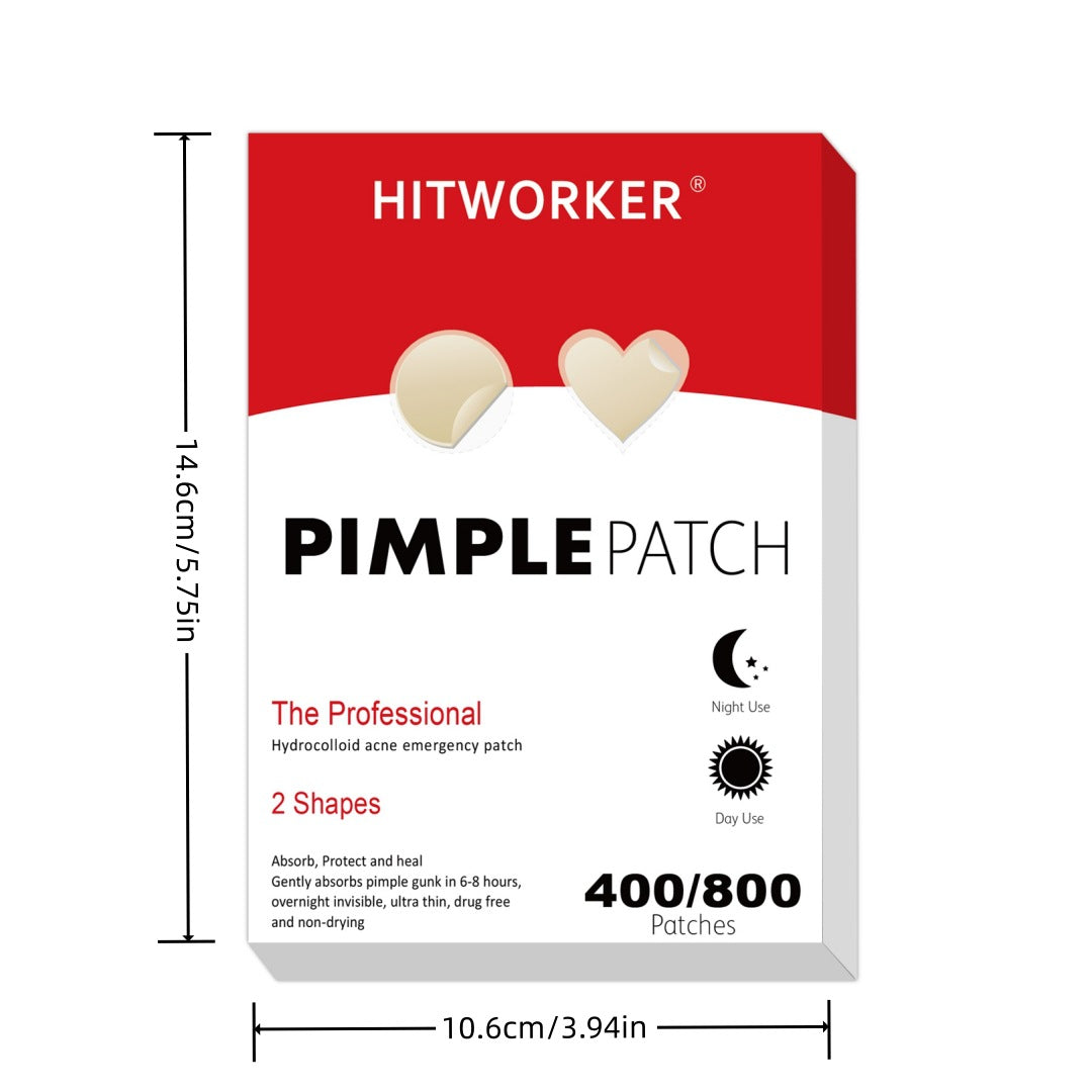 Acne Patches Blackhead Removal 400-800 Pcs - Face Skin Care Nighttime & Daytime