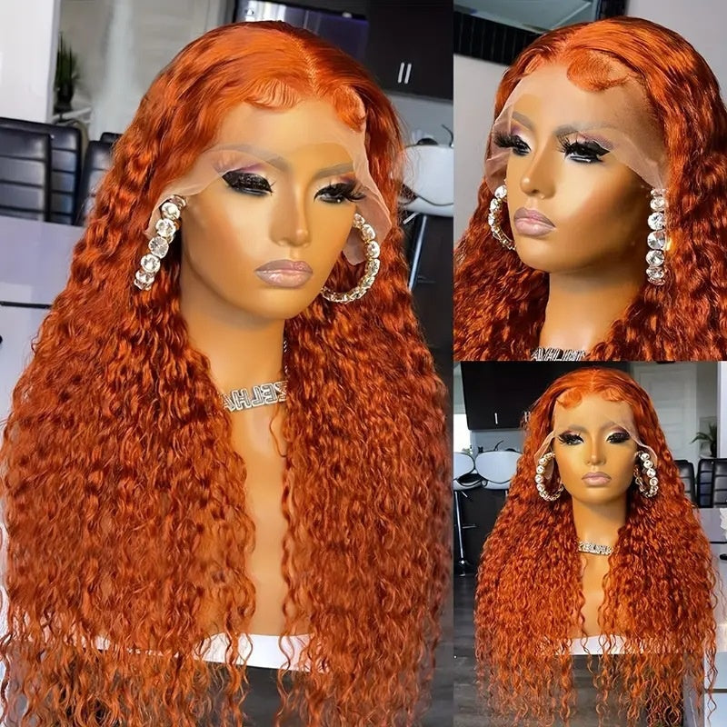 Long Lace Wig for Women - Versatile Wine Red Synthetic Hair Extension