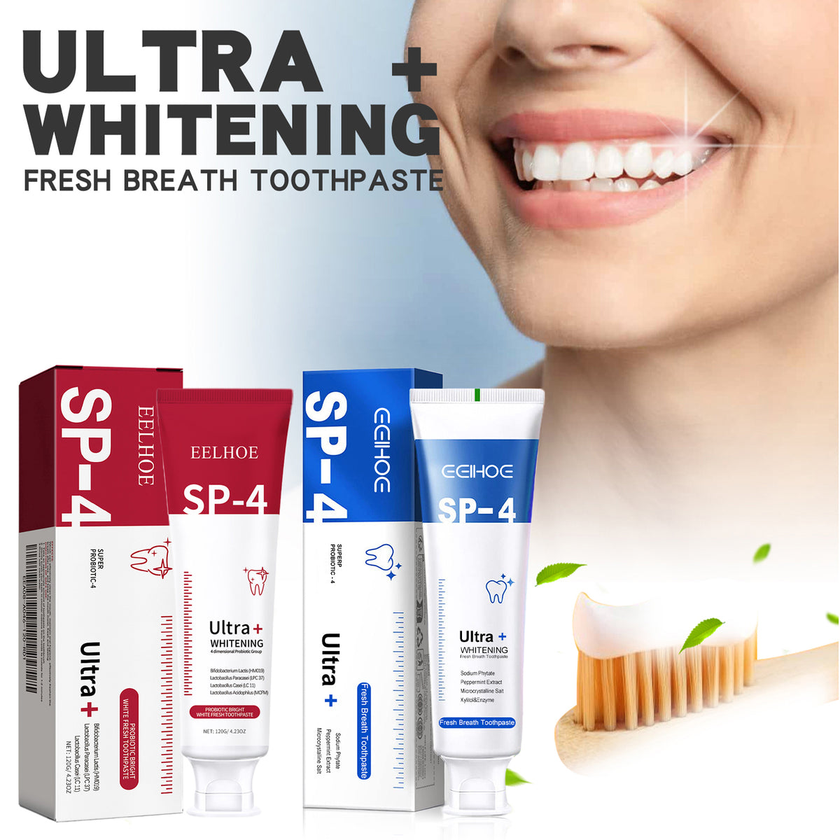 Probiotic Whitening Toothpaste 120g