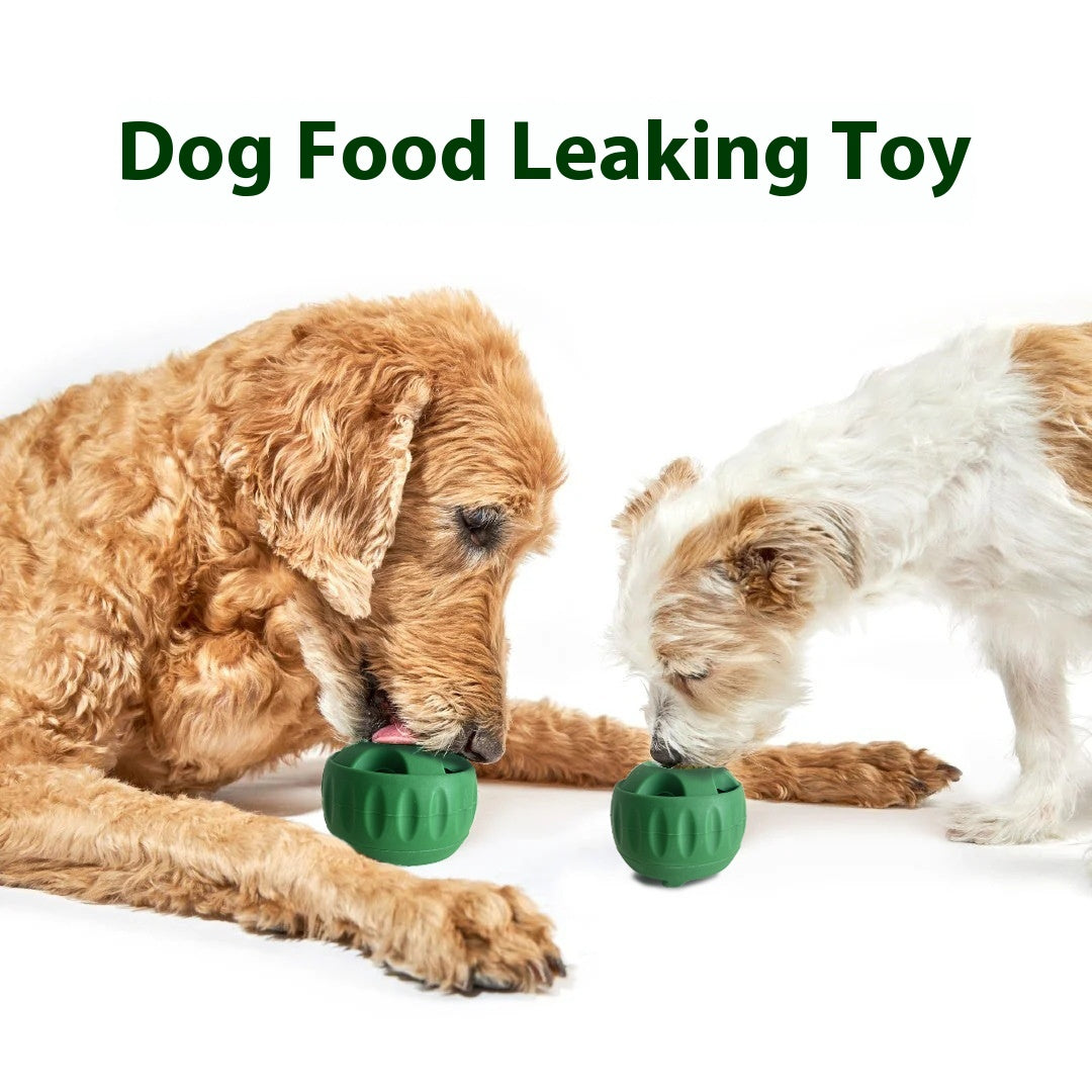Dog Silicone Slow Feeder Toy Set - Molar Food Leakage Puzzle Pet Supplies