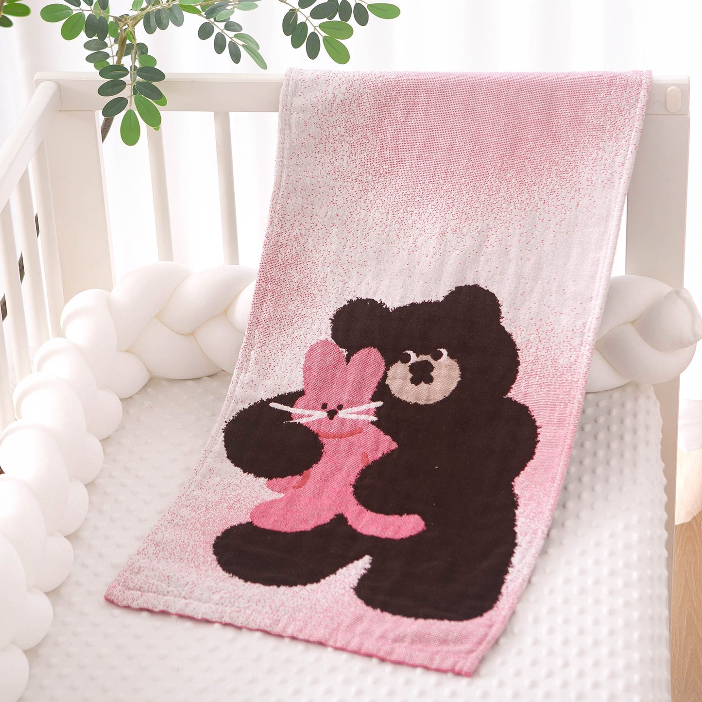Washed Cotton Towel - Soft Gauze Fabric for Home Use - Multiple Styles & Sizes