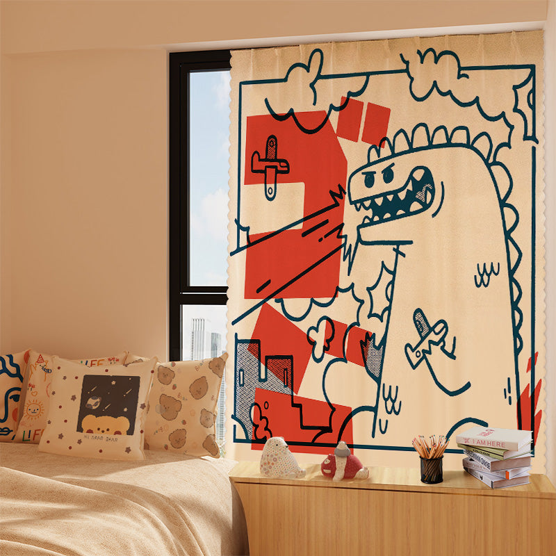 Self-Adhesive Sunshade Curtain for Bedroom, All Sizes & Colors