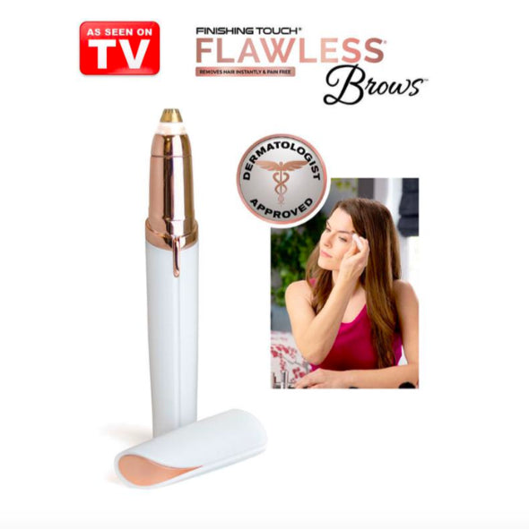 Eyebrow Hair Remover Pen - Electric Trimmer with LED Light