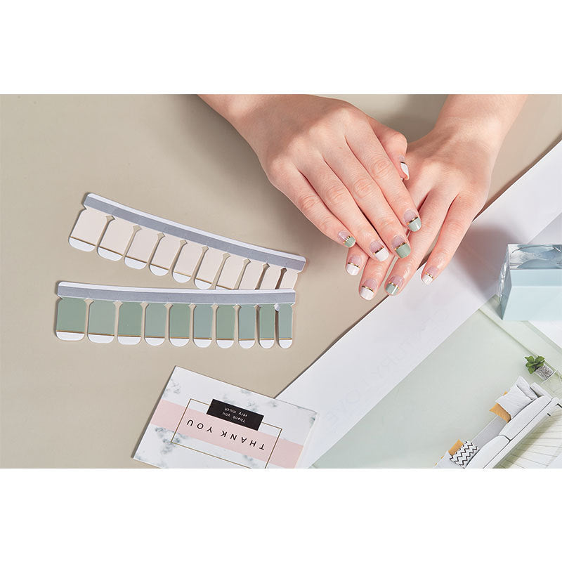Tearable Color Nail Stickers