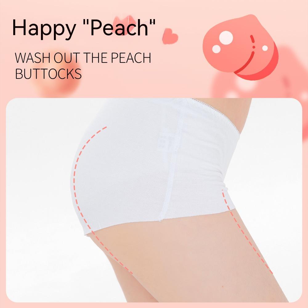 Pink Peach Handmade Essential Oil Soap for Moisturizing & Exfoliating - 90g
