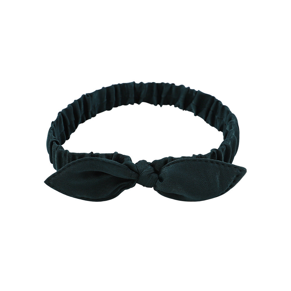 All-Match Satin Headband with Wide Side Hair Accessory - Multiple Colors