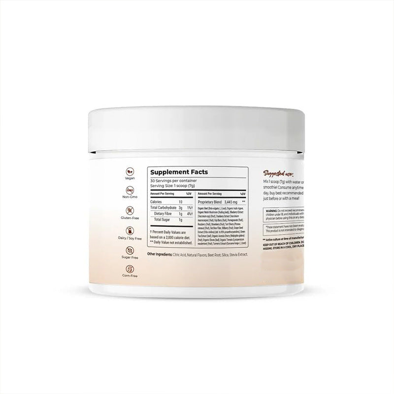 Ganoderma Lucidum Powder 135g Organic Antioxidant Supplement