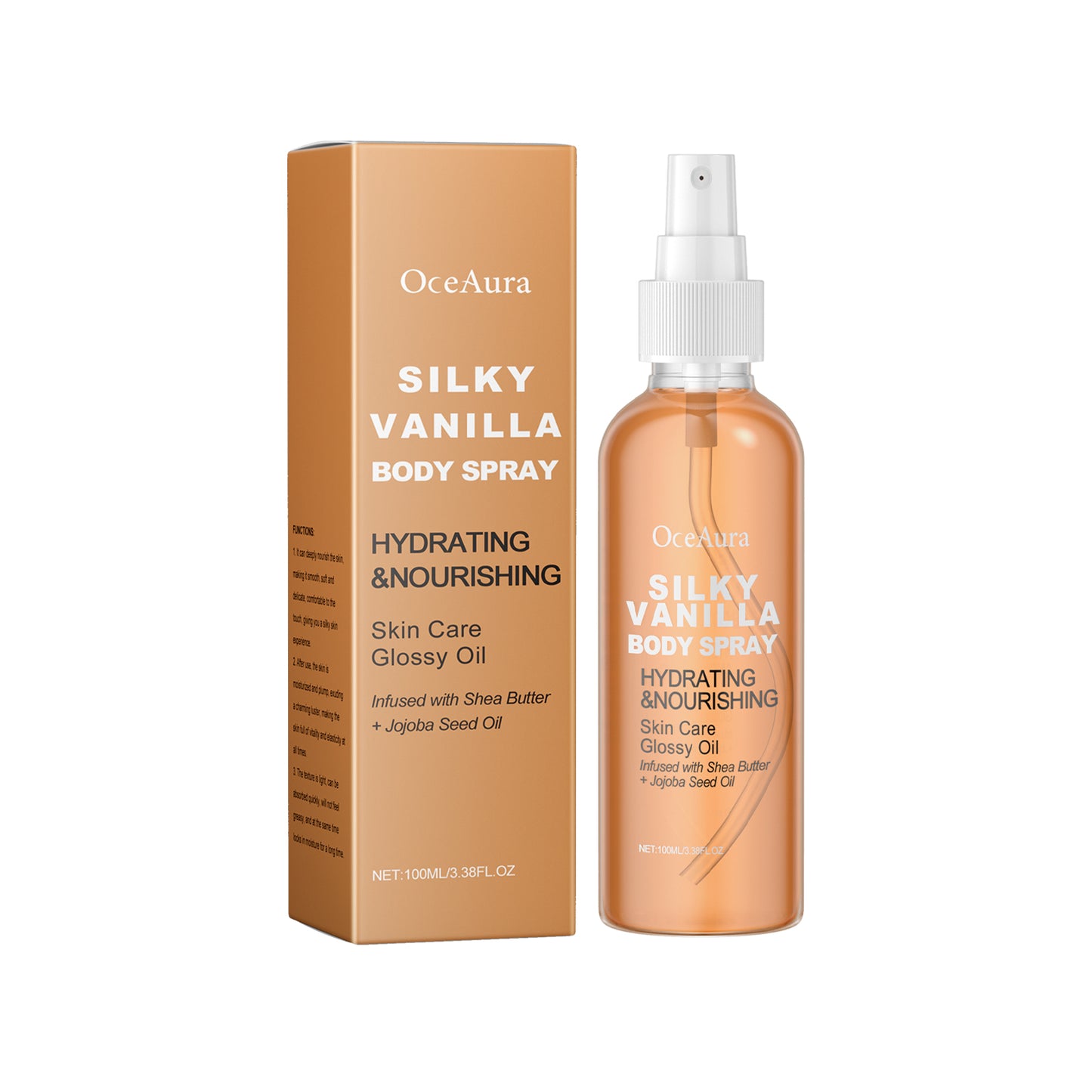 Moisturizing Body Spray with Jojoba Oil & Shea Butter - 100ml