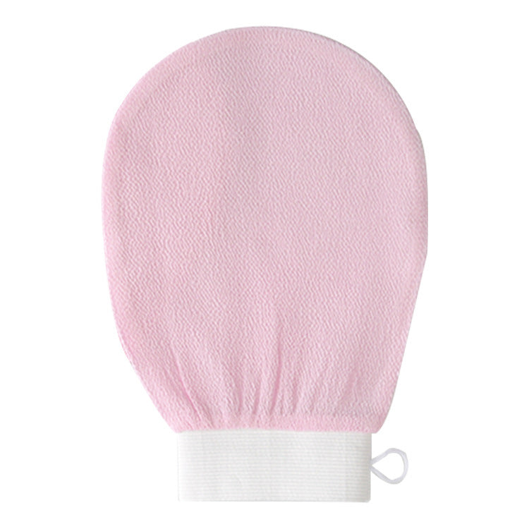 Medium Fine Sand Viscose Fiber Bath Gloves for Men and Women
