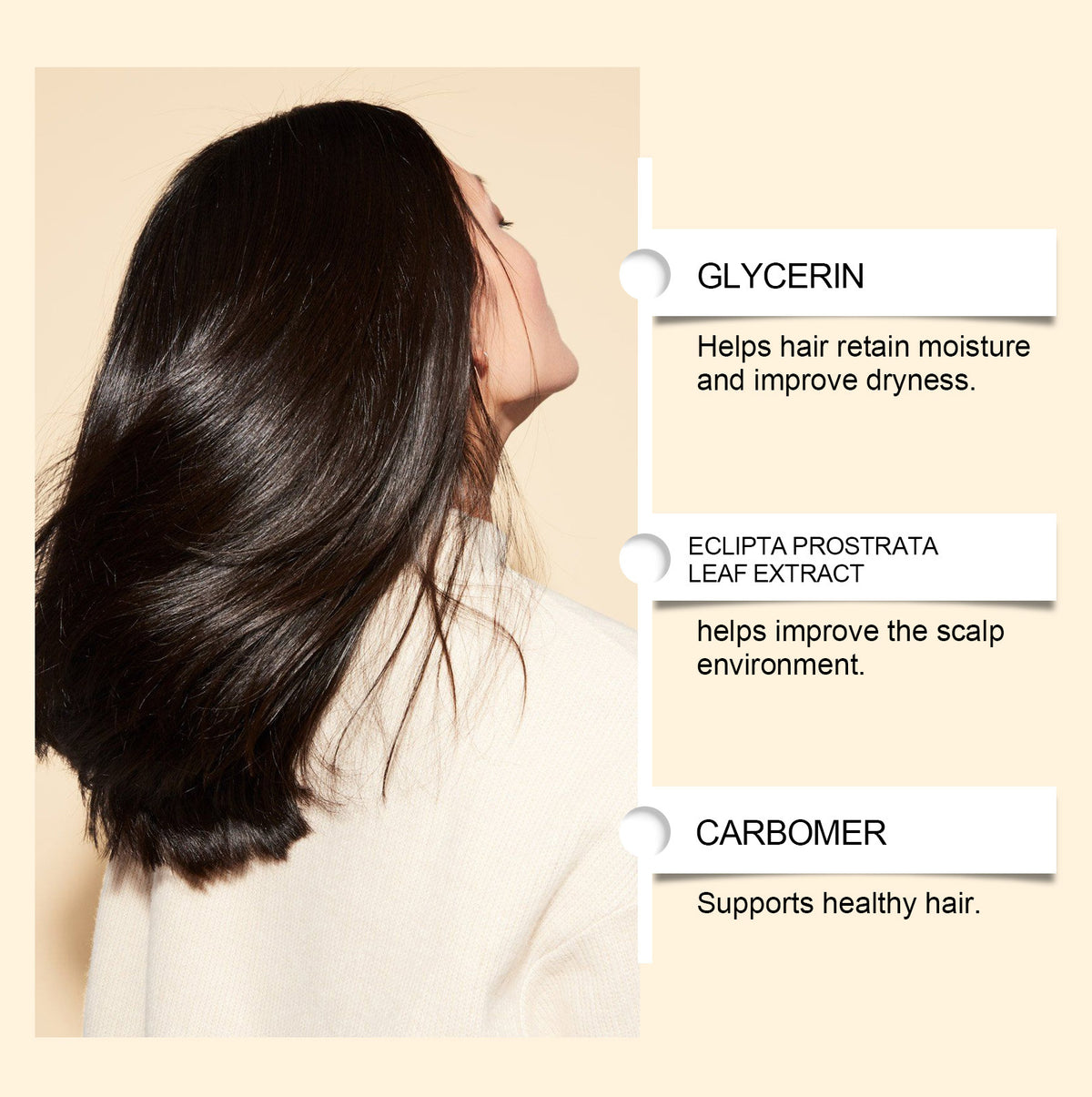 Hair Serum Set - Gentle & Moisturizing (3 × 5mL)