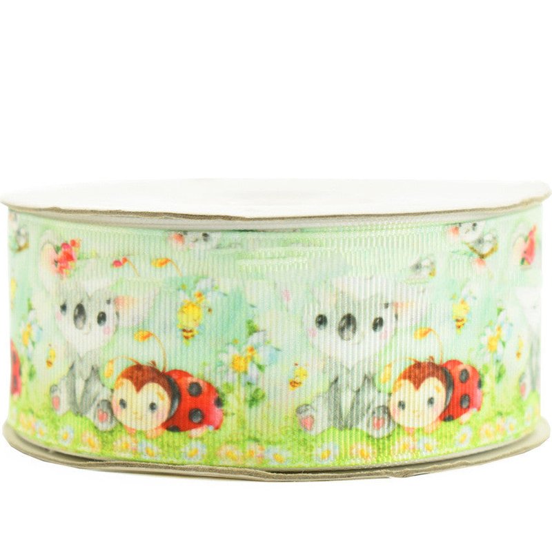 Pet Shoe Accessories Ribbon with Cartoon Prints for Small Animals