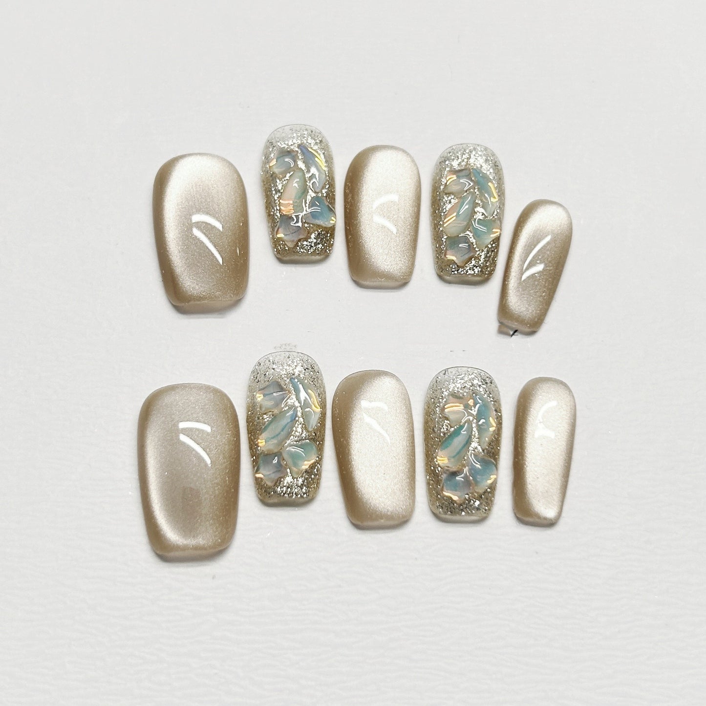 High-End All-Matching Nail Sticker Set for Nail Art and Decoration