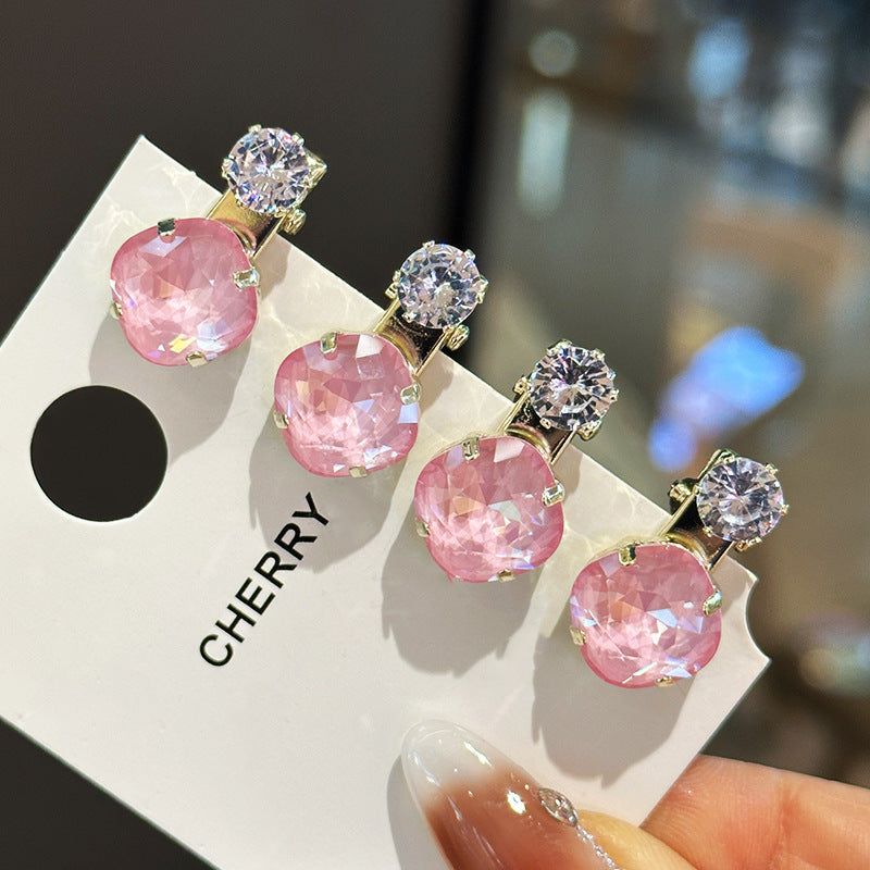 Crystal Duckbill Barrette Hairpin