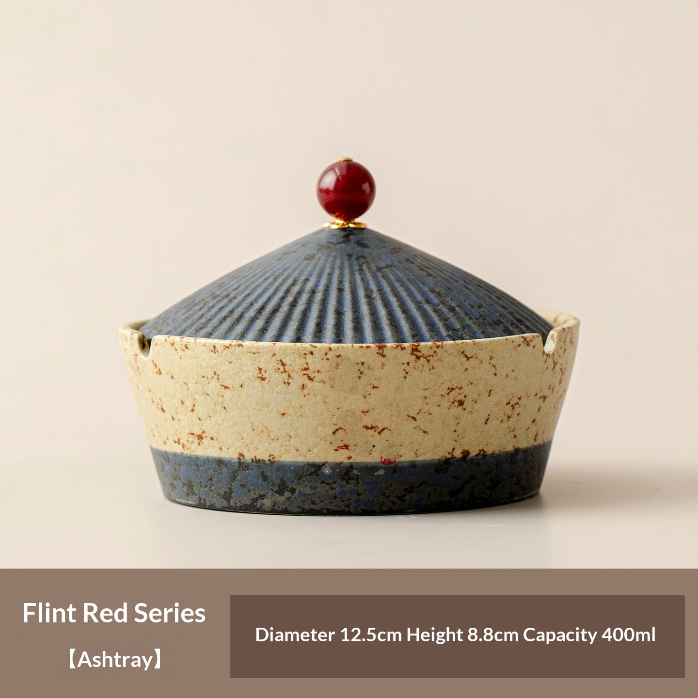 Ceramic Ashtray Set for Home & Office with Artistic Flair - Multiple Styles