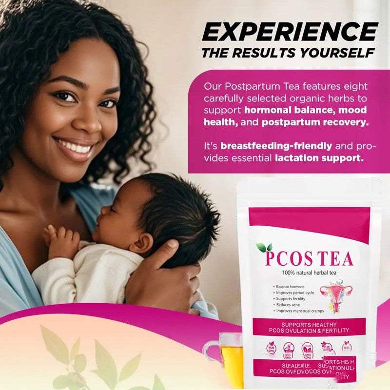 Herbal Blend PCOS Tea Supplement for Women, 84g